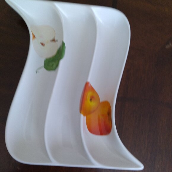 Elegant plate, Apple Orchard Collection, Design in Italy - Picture 3 of 3